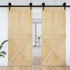 Door NARVIK 37.4"x82.7" Solid Wood Pine