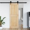 Door NARVIK 31.5"x82.7" Solid Wood Pine