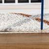 Loft Shag GC_CZY1001 Ivory 7 ft. 10 in. x 9 ft. 10 in. Shaggy Area Rug