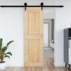 Door NARVIK 27.6"x82.7" Solid Wood Pine
