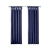 Twist Tab Lined Window Curtain Panel